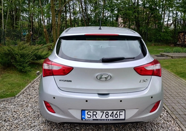 Hyundai I30 cena 32000 przebieg: 126800, rok produkcji 2013 z Rybnik małe 79